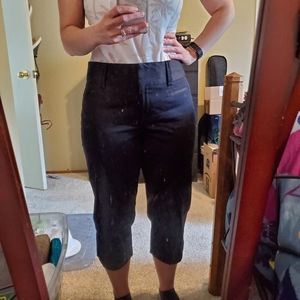 Fashion Bug Black Capris